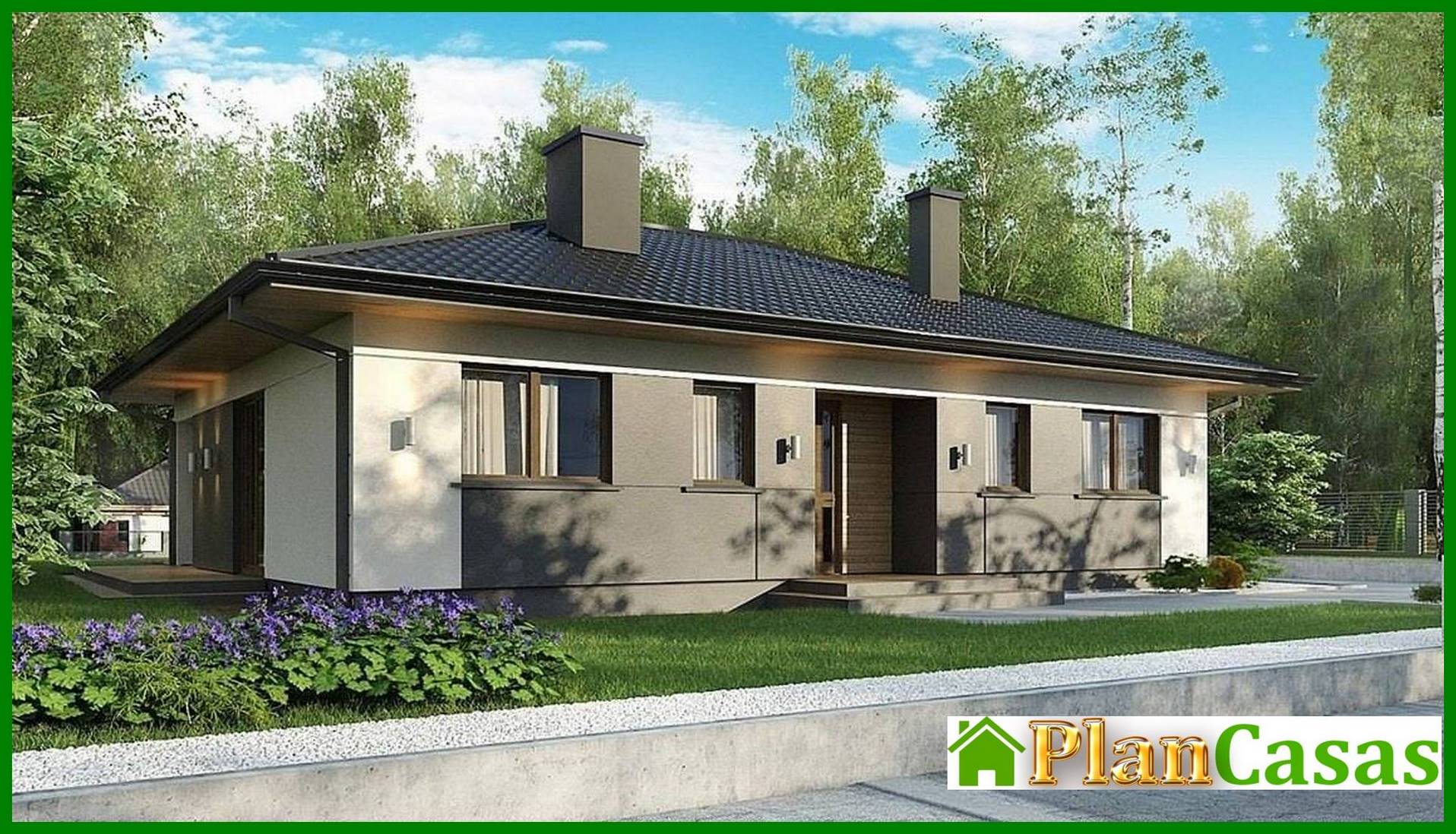 One story house house plan