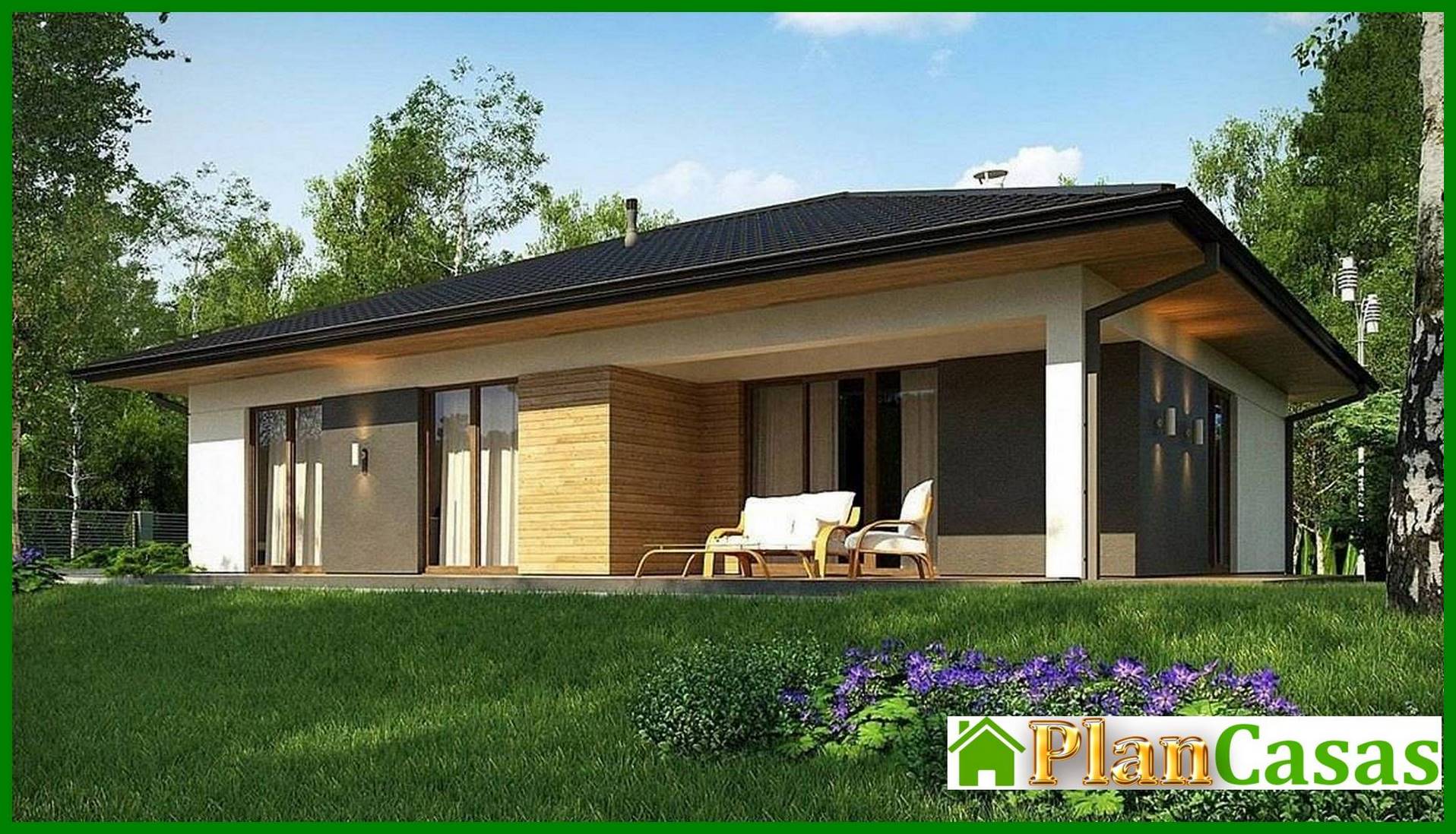 Visualization gallery - One story house