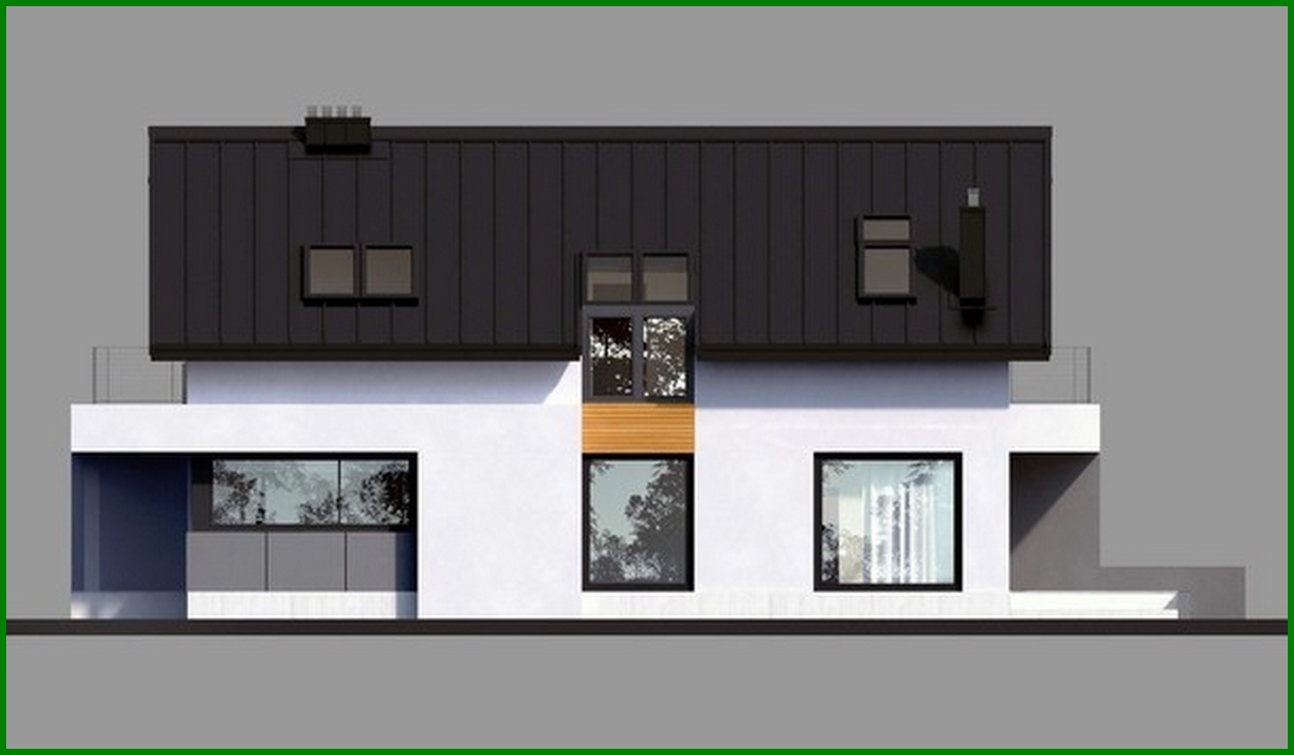 Visualization gallery - Spacious beautiful house with a cozy guest area