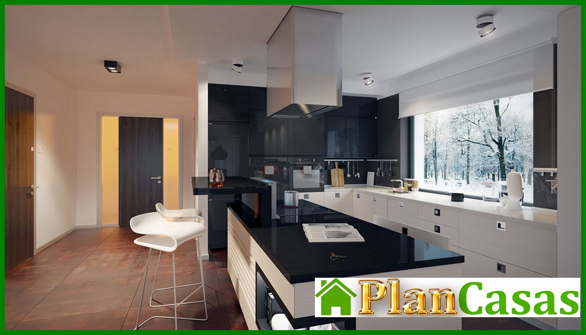 Visualization gallery - Modern residential building with an area of ​​230 m2