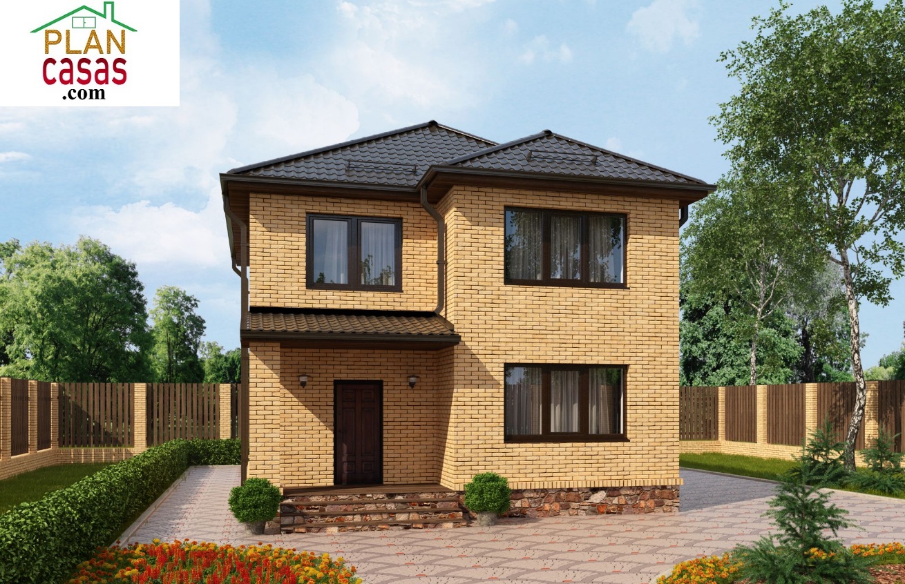 Two storey house house plan