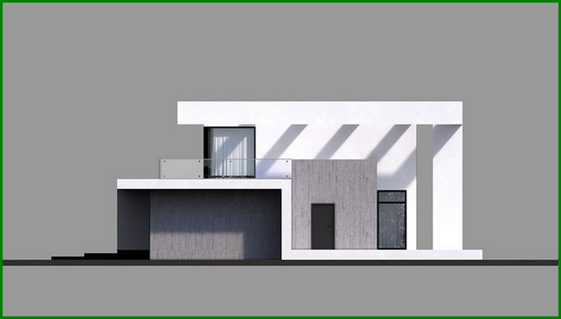 Visualization gallery - Beautiful two-story house with five bedrooms