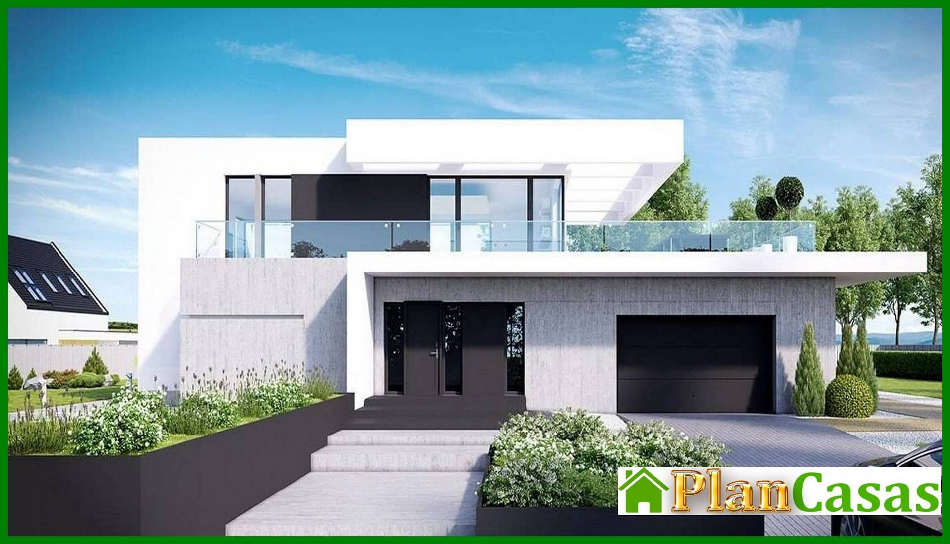 Visualization gallery - Beautiful two-story house with five bedrooms