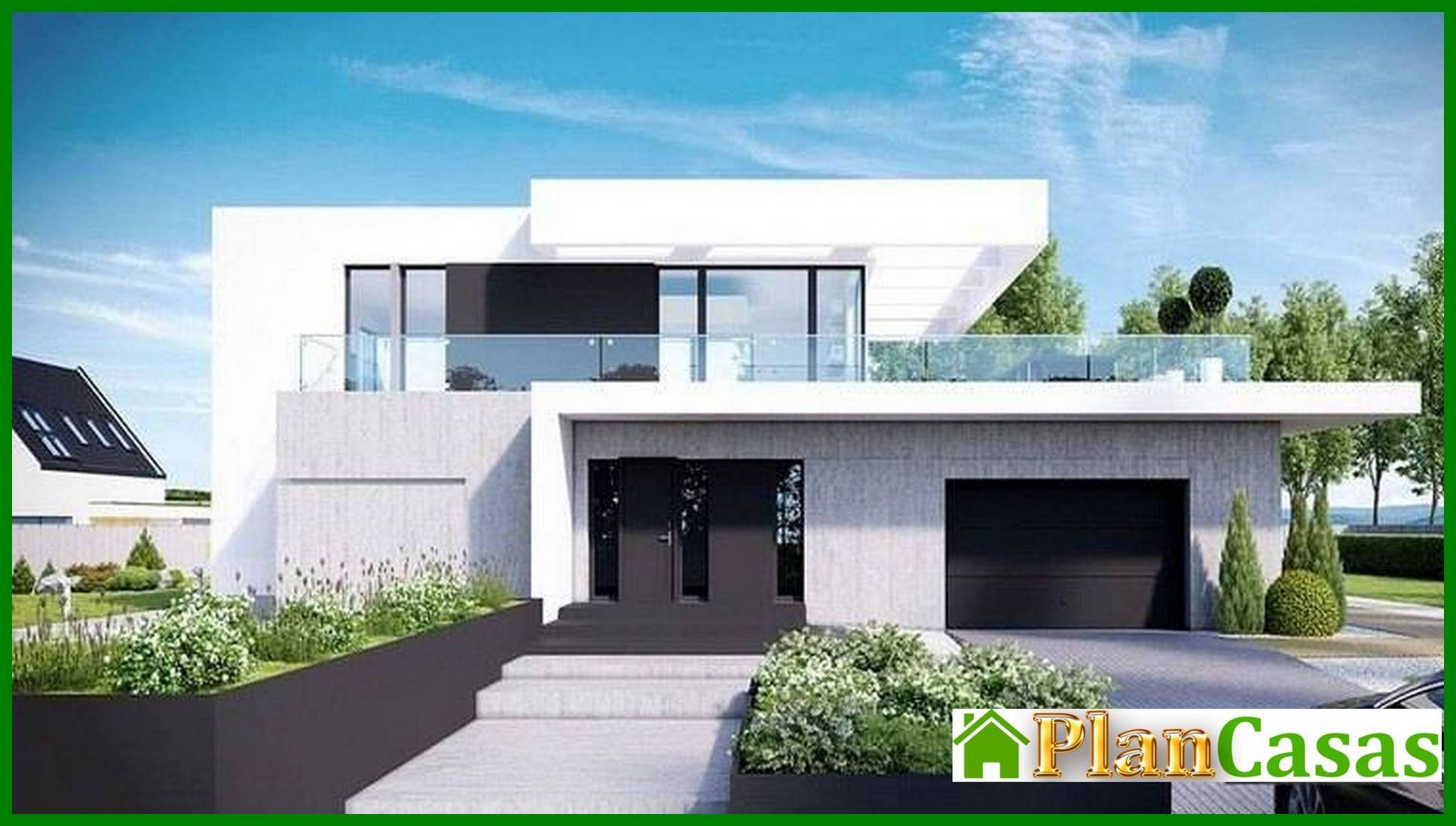 Visualization gallery - Beautiful two-story house with five bedrooms