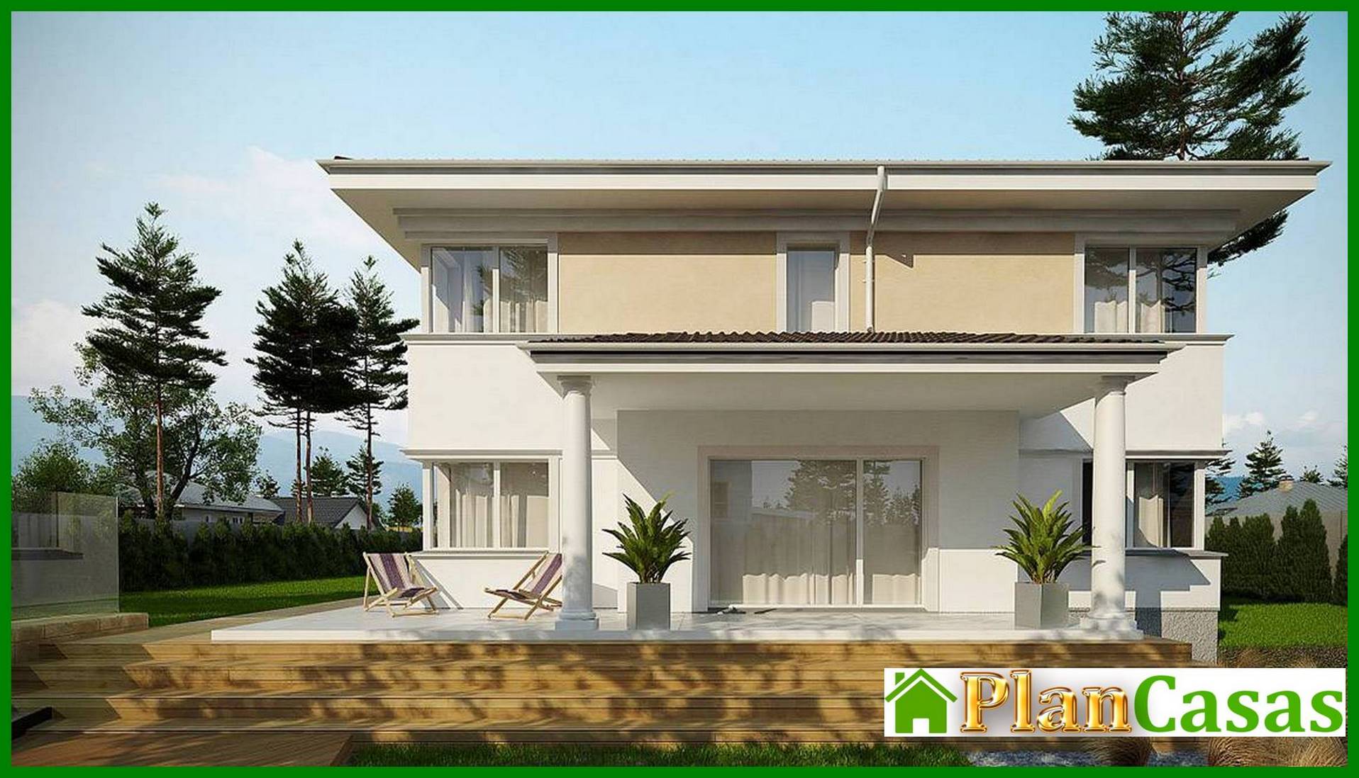 Visualization gallery - Design of a classic villa with a billiard room and sauna