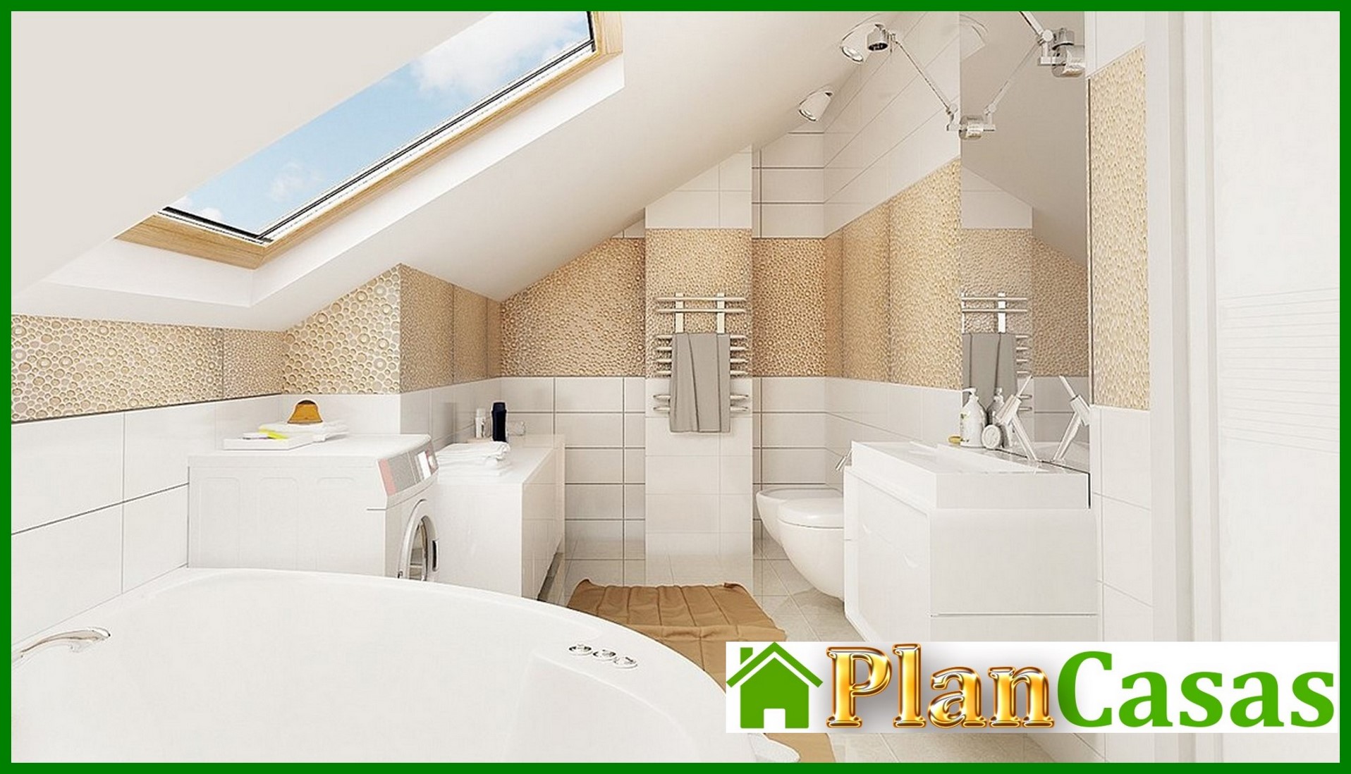 Visualization gallery - Project of a cottage with an attic with a garage for one car