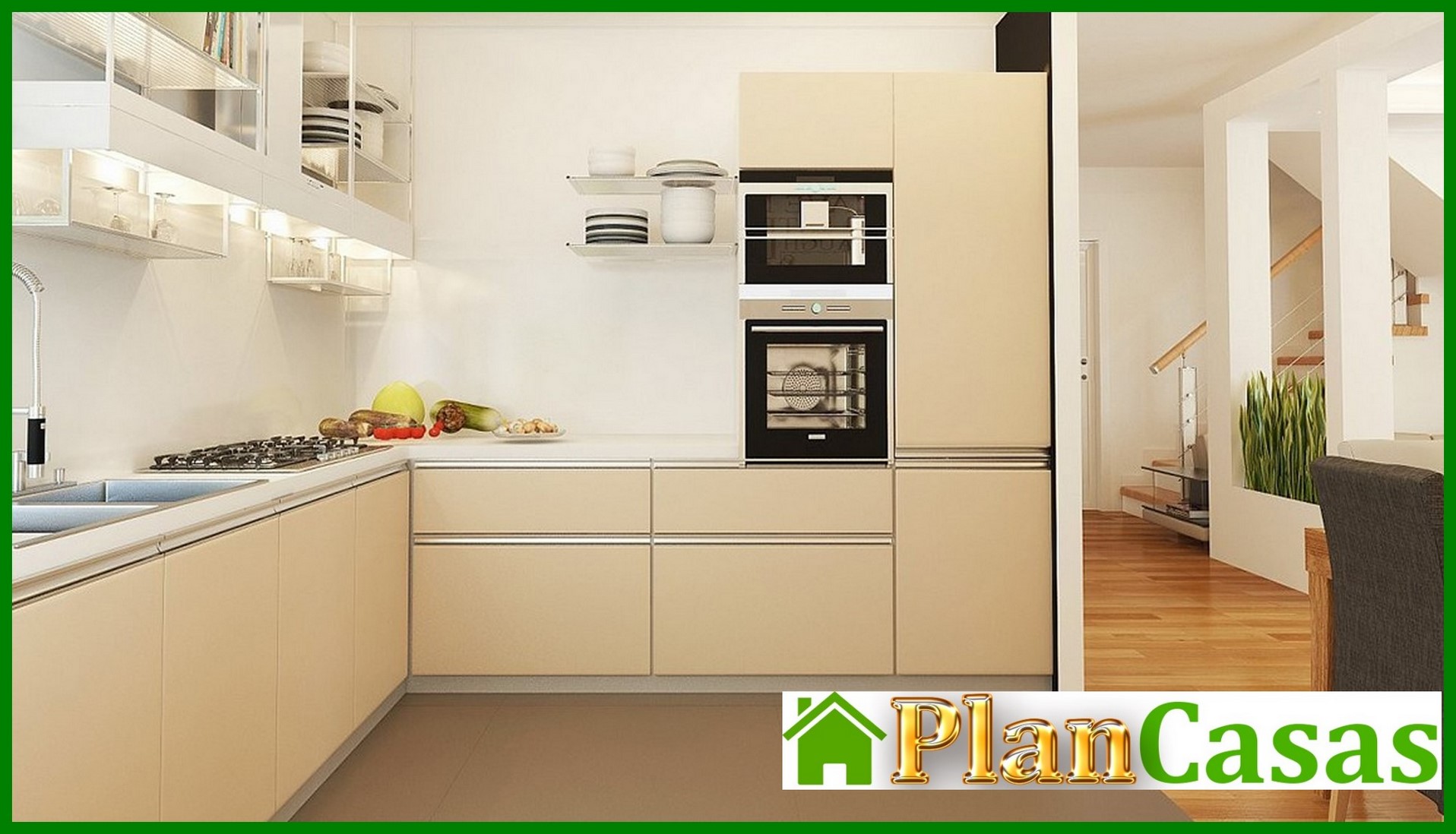 Visualization gallery - Project of a cottage with an attic with a garage for one car