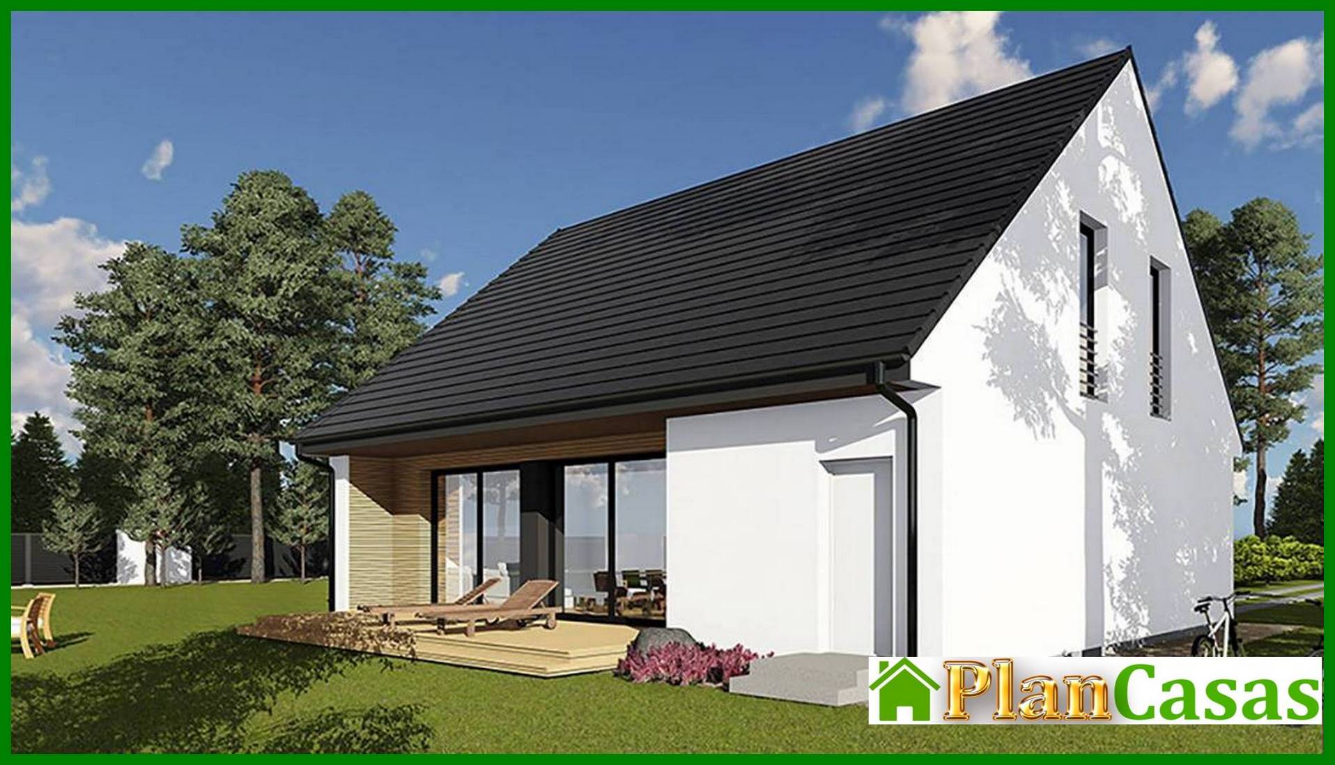 Visualization gallery - Attic apartment building with a delightful veranda