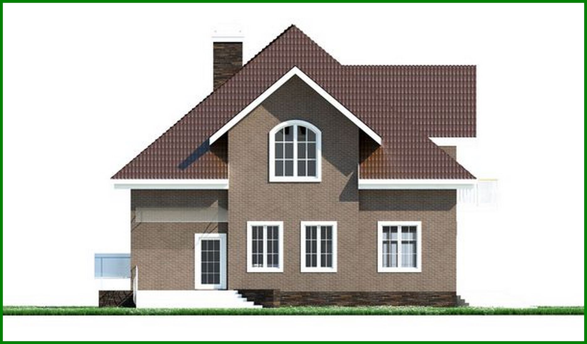 Visualization gallery - Beautiful house project of 2 floors