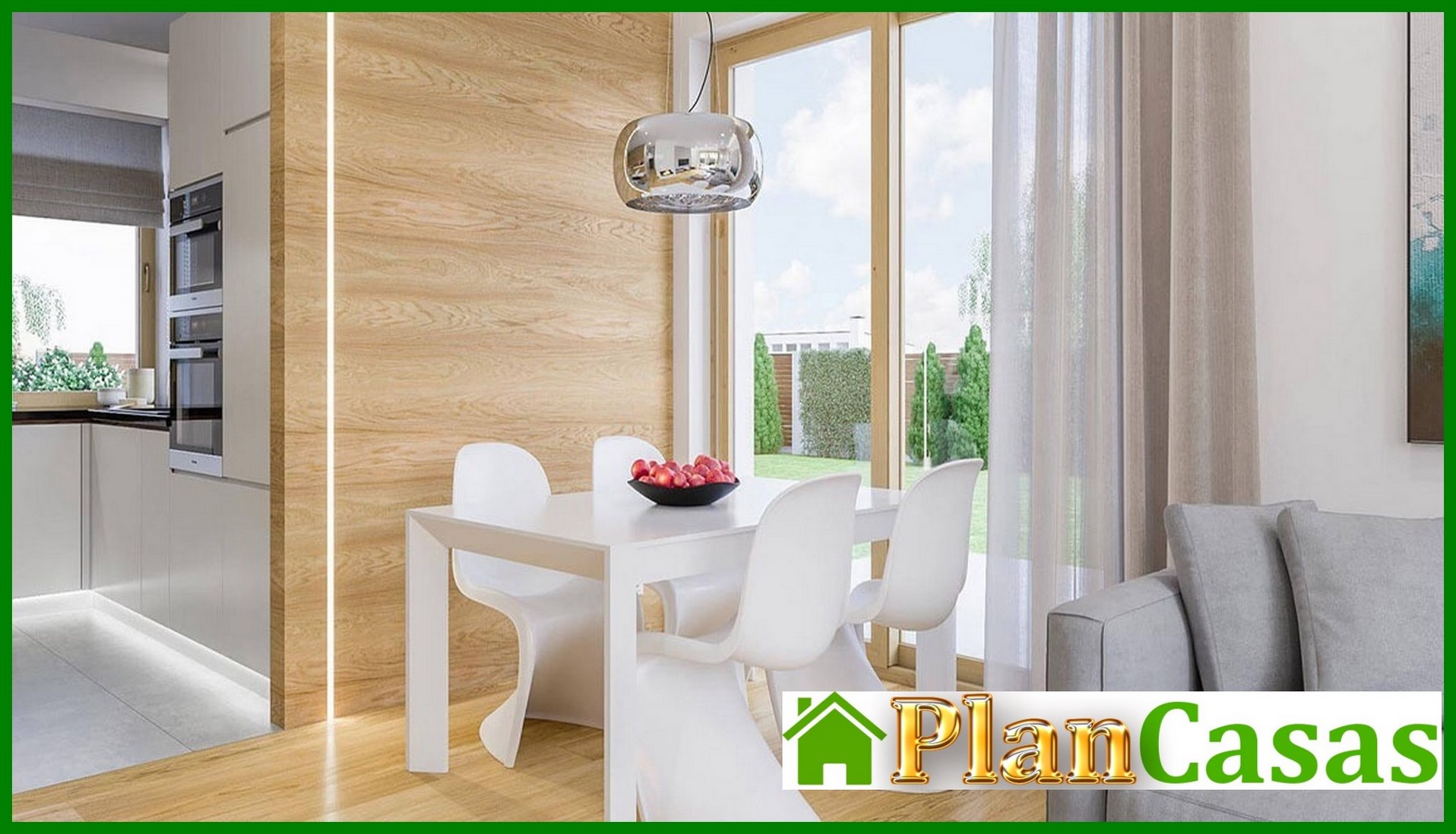 Visualization gallery - Stylish residential building with attic