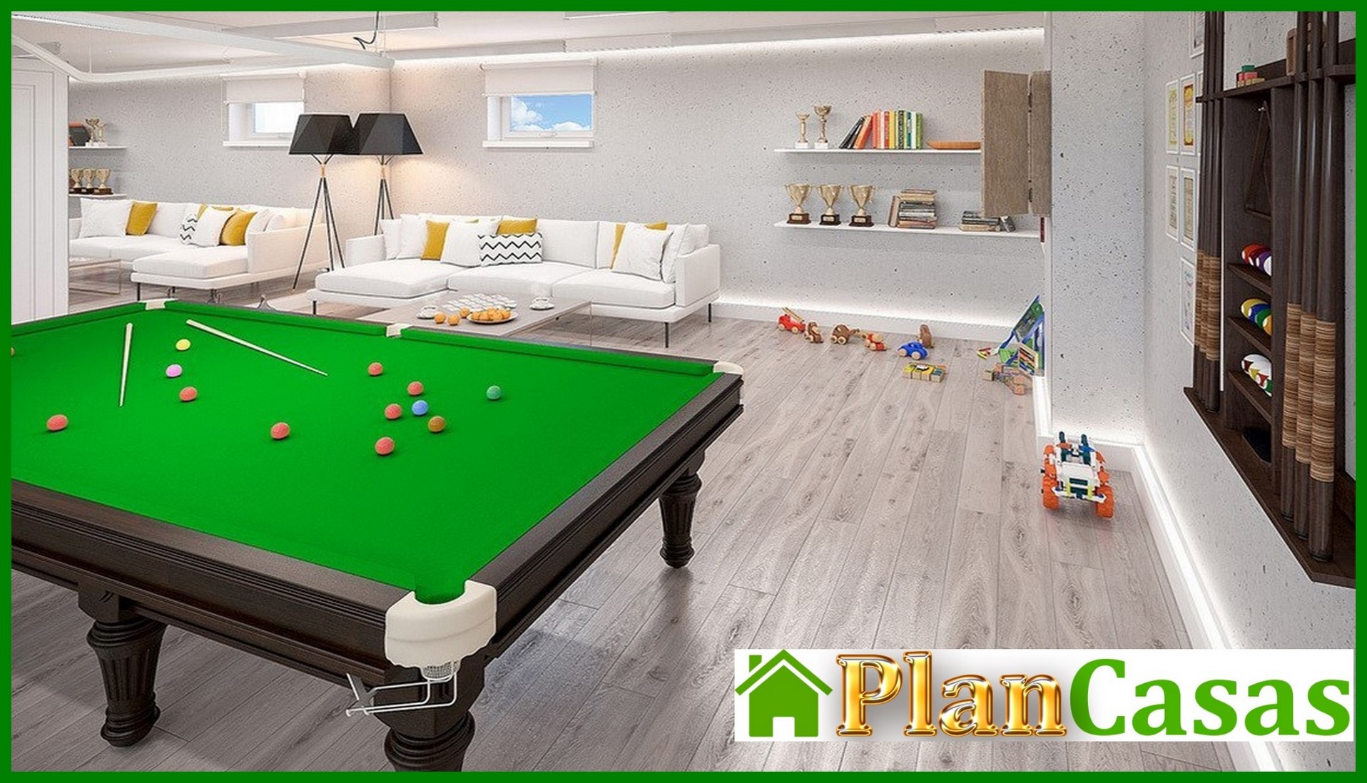 Visualization gallery - Two-story residential building with comfortable private rooms