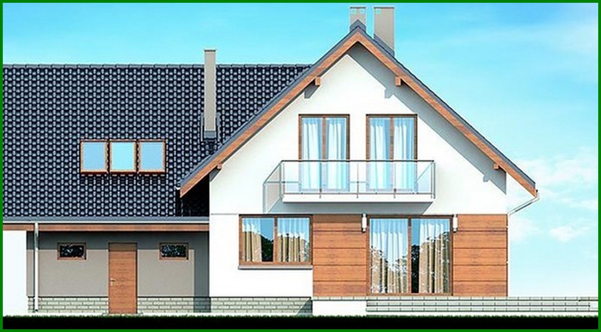 Visualization gallery - Two-story mansion with a spacious gym