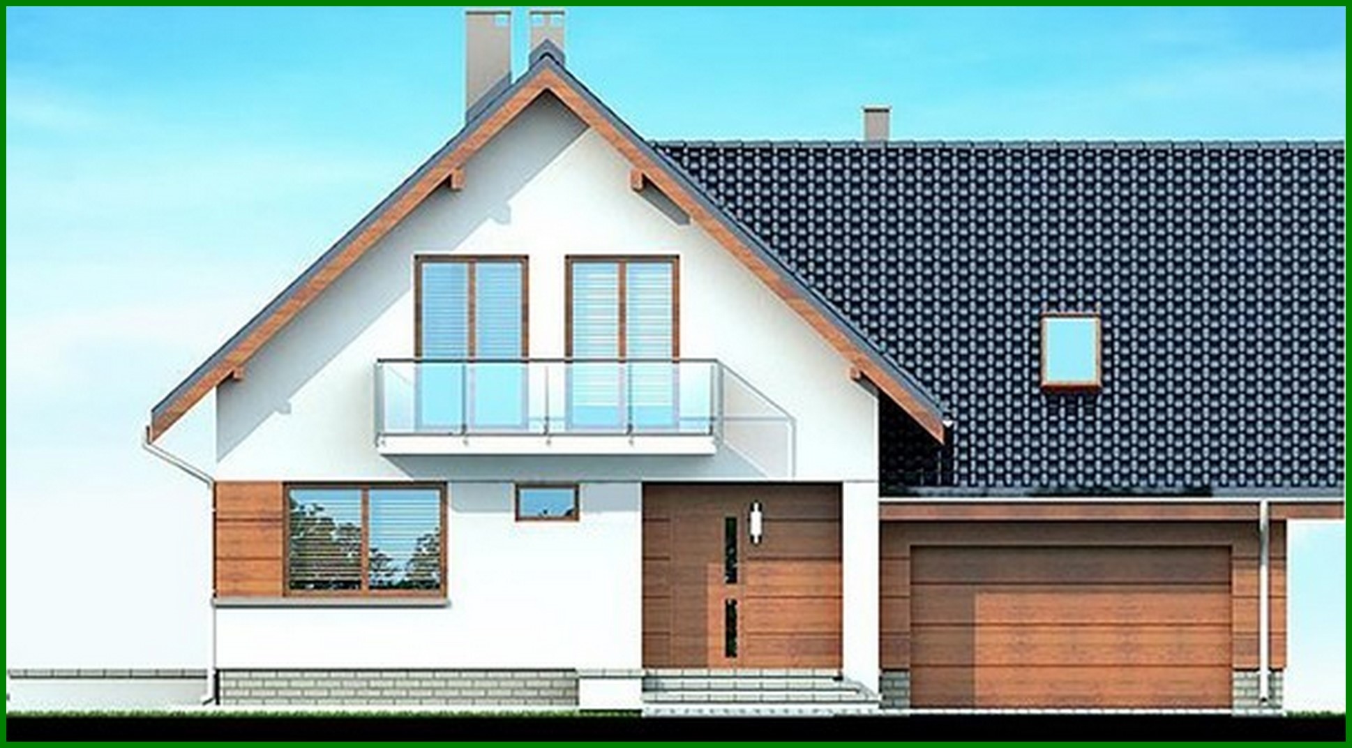 Visualization gallery - Two-story mansion with a spacious gym