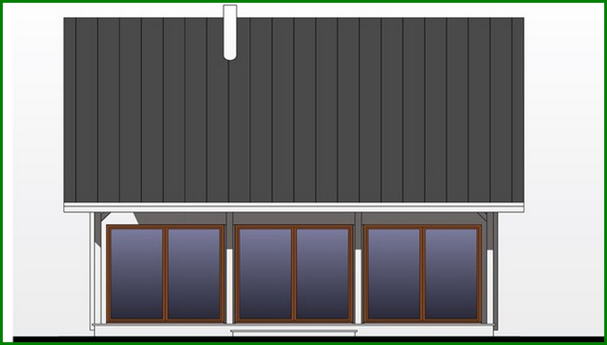 Visualization gallery - Country house decorated with wood