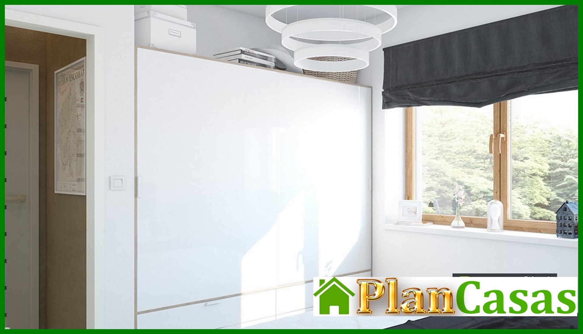 Visualization gallery - Modern house with an attic and a garage