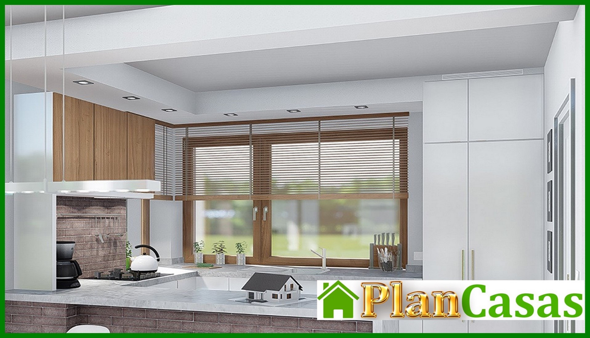 Visualization gallery - Residential building with attic and garage