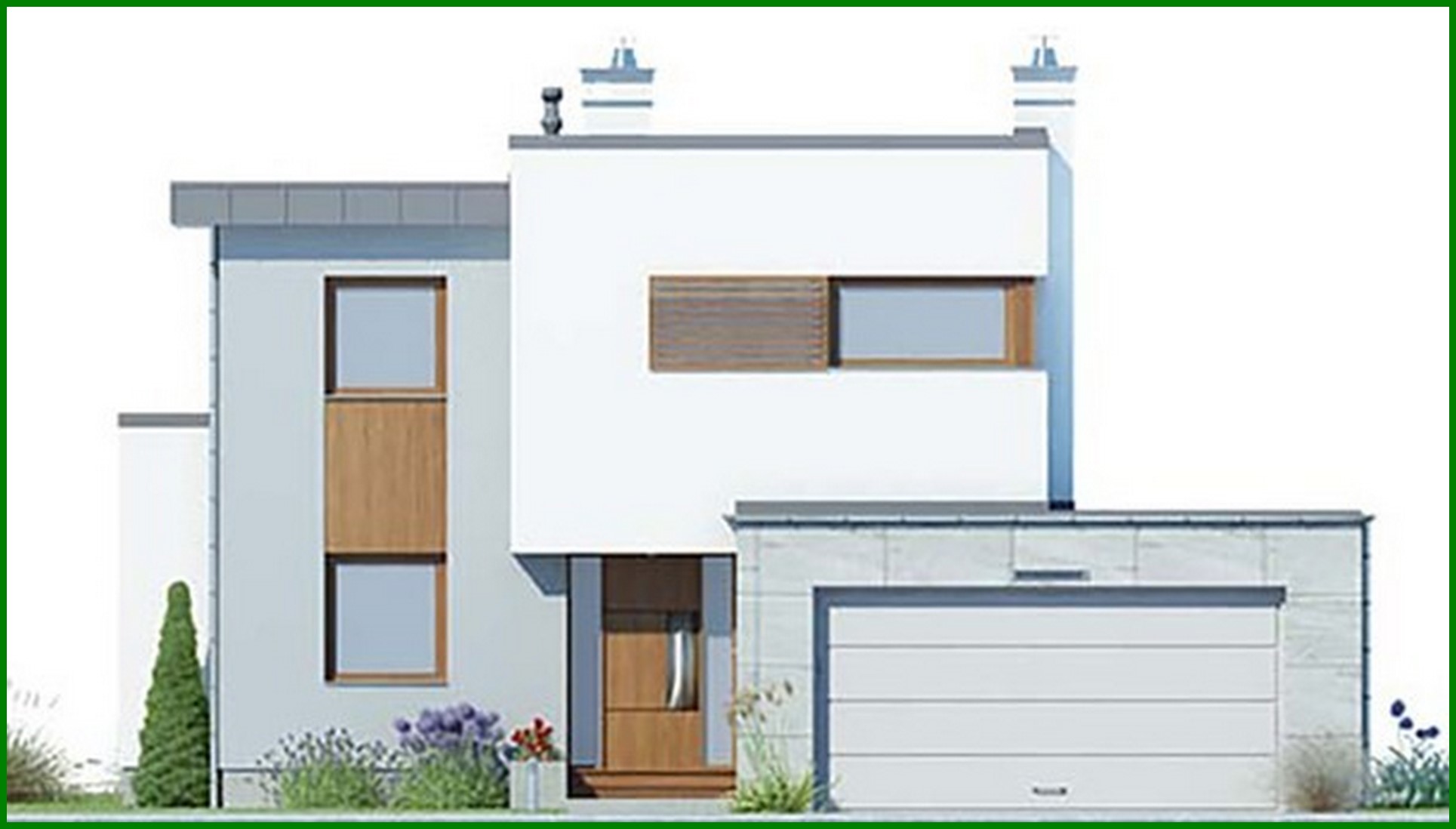 Visualization gallery - Original two-storey residential building