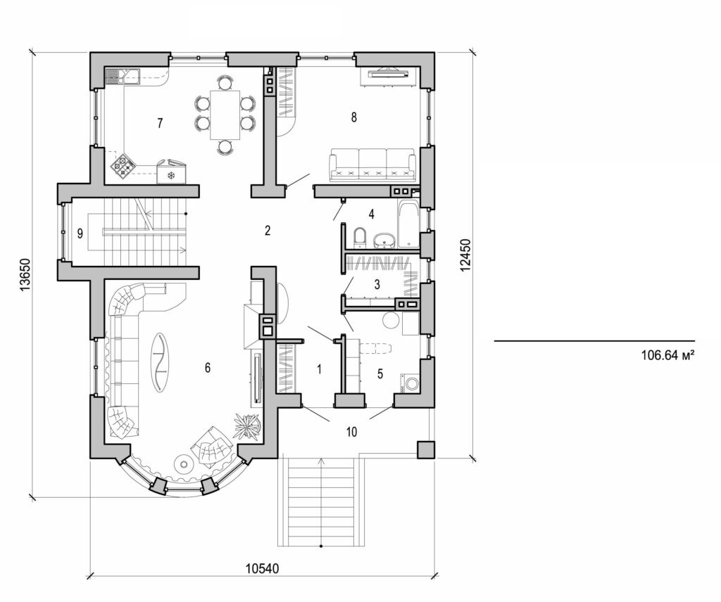 Visualization gallery - Two storey cottage