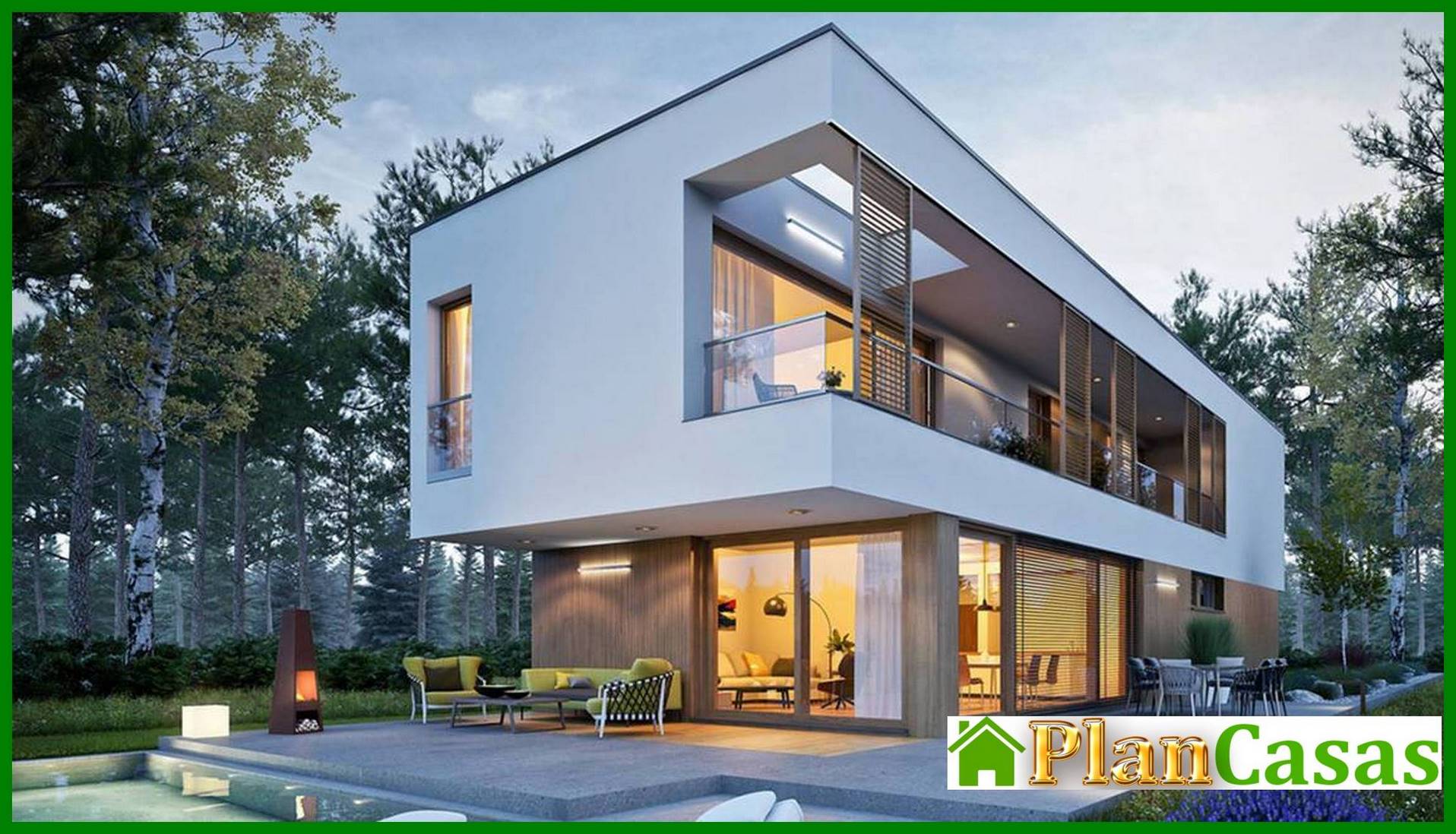 Chic two-story narrow house house plan