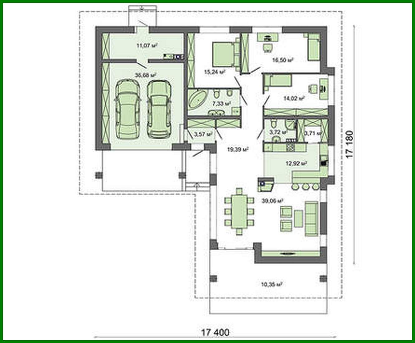 Visualization gallery - 3 bedroom luxury residential project