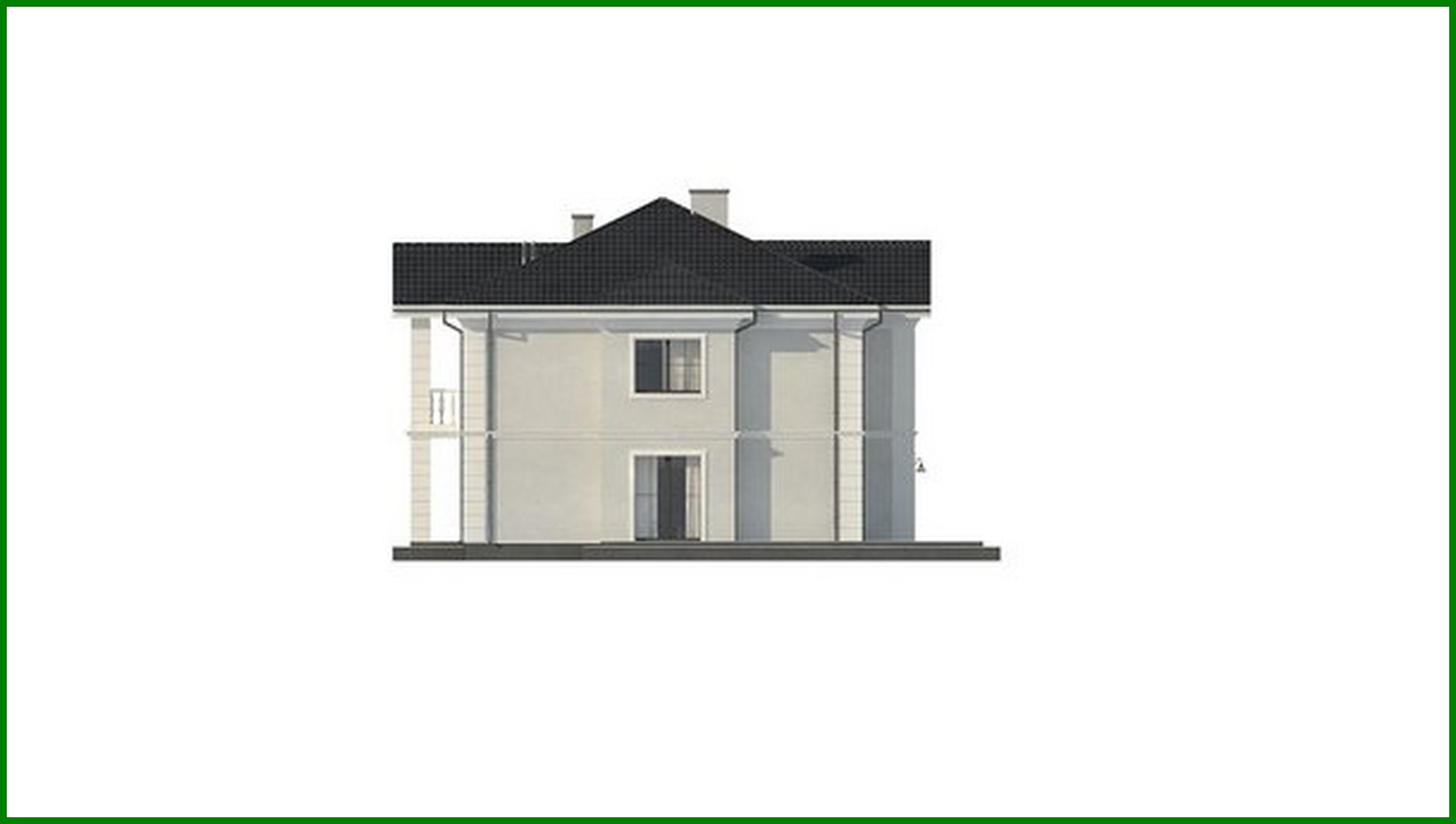 Visualization gallery - The project of the mansion in the noble style