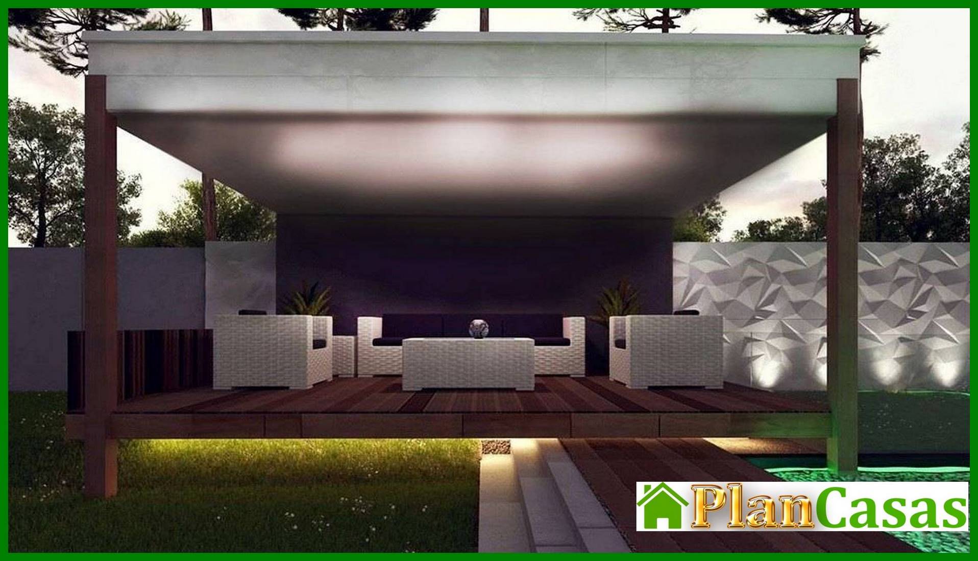 Visualization gallery - High-tech fashionable two-story house project