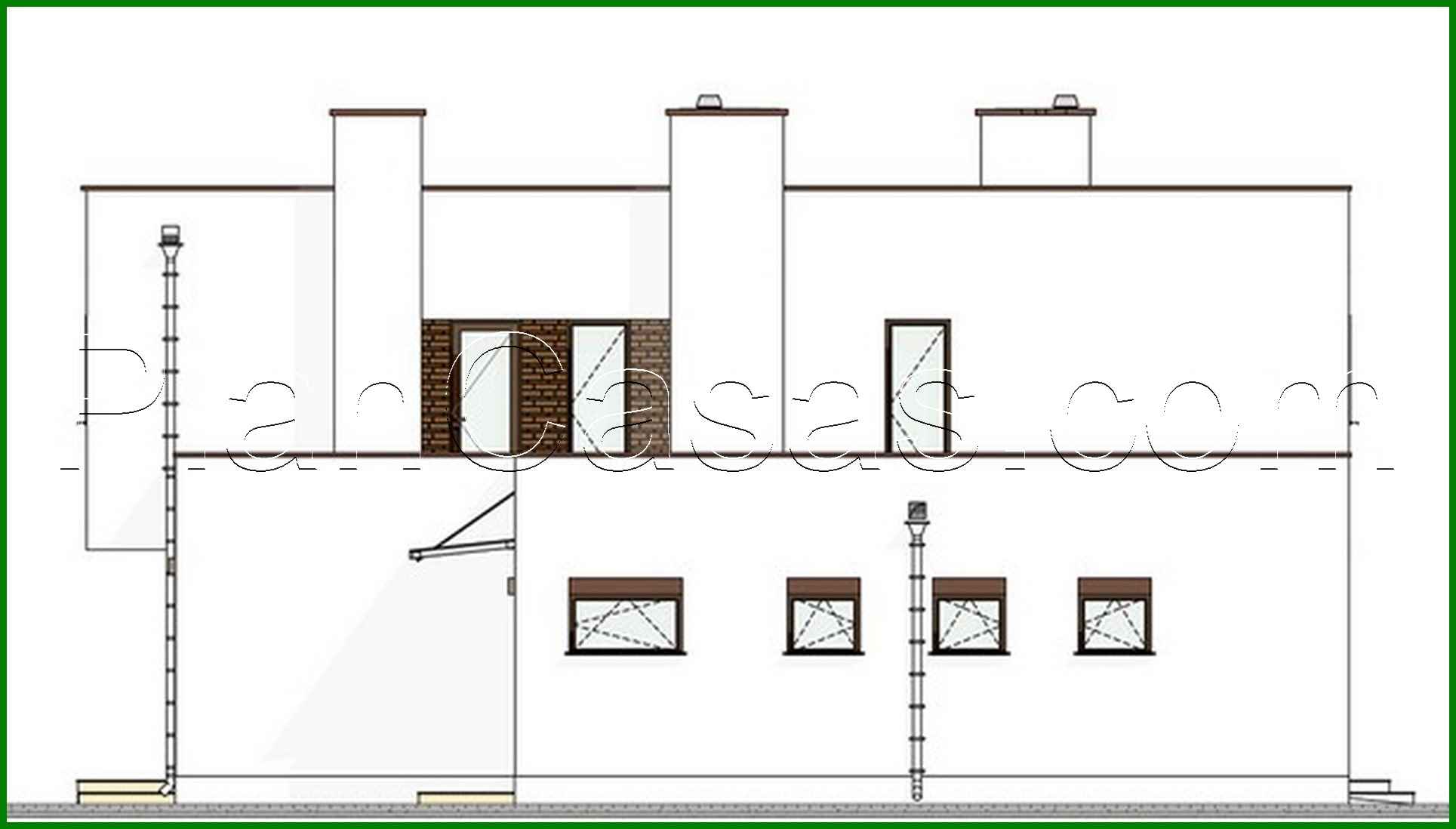 Visualization gallery - Project of a chic house with three huge bedrooms