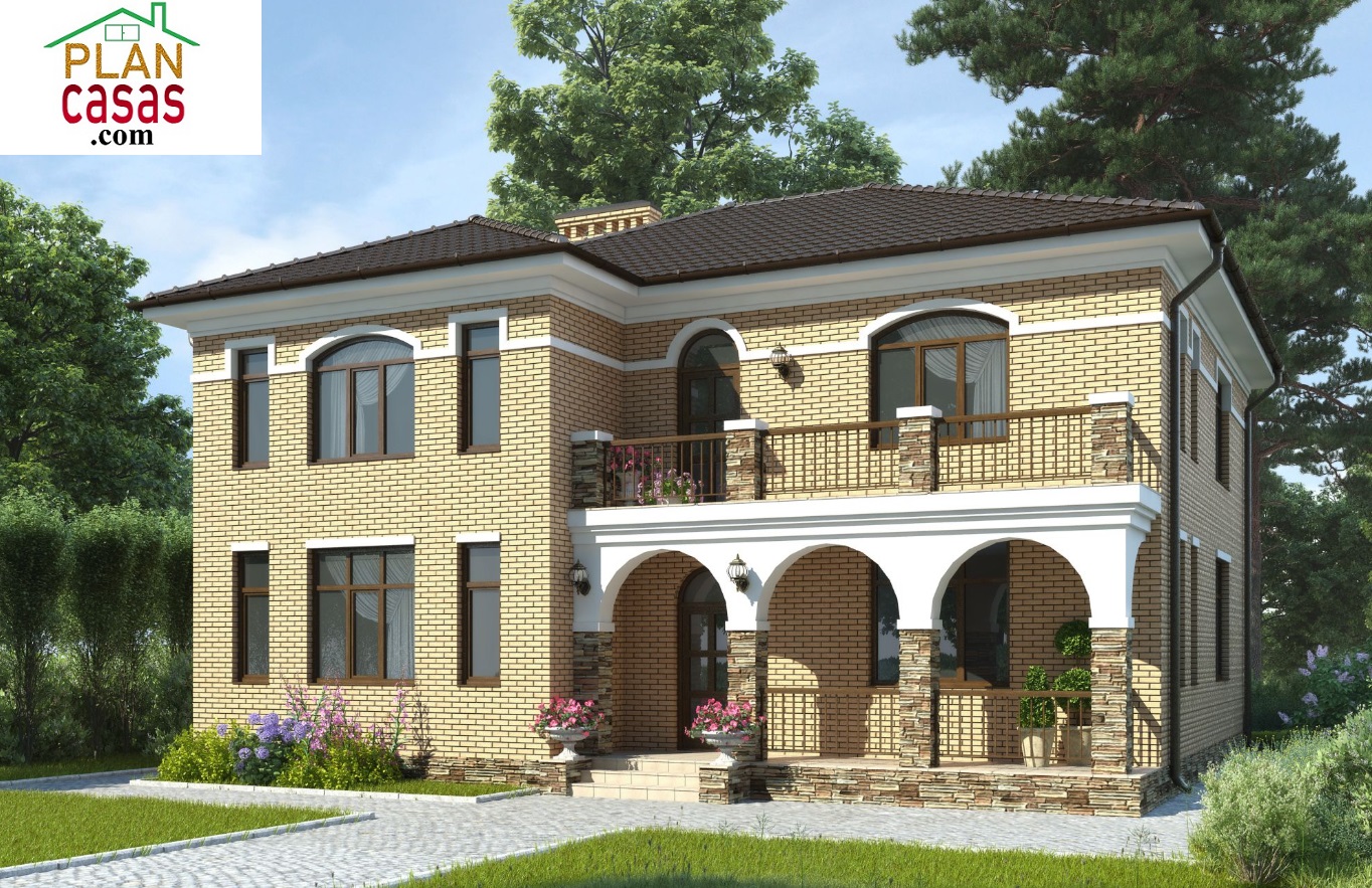 Two storey cottage house plan