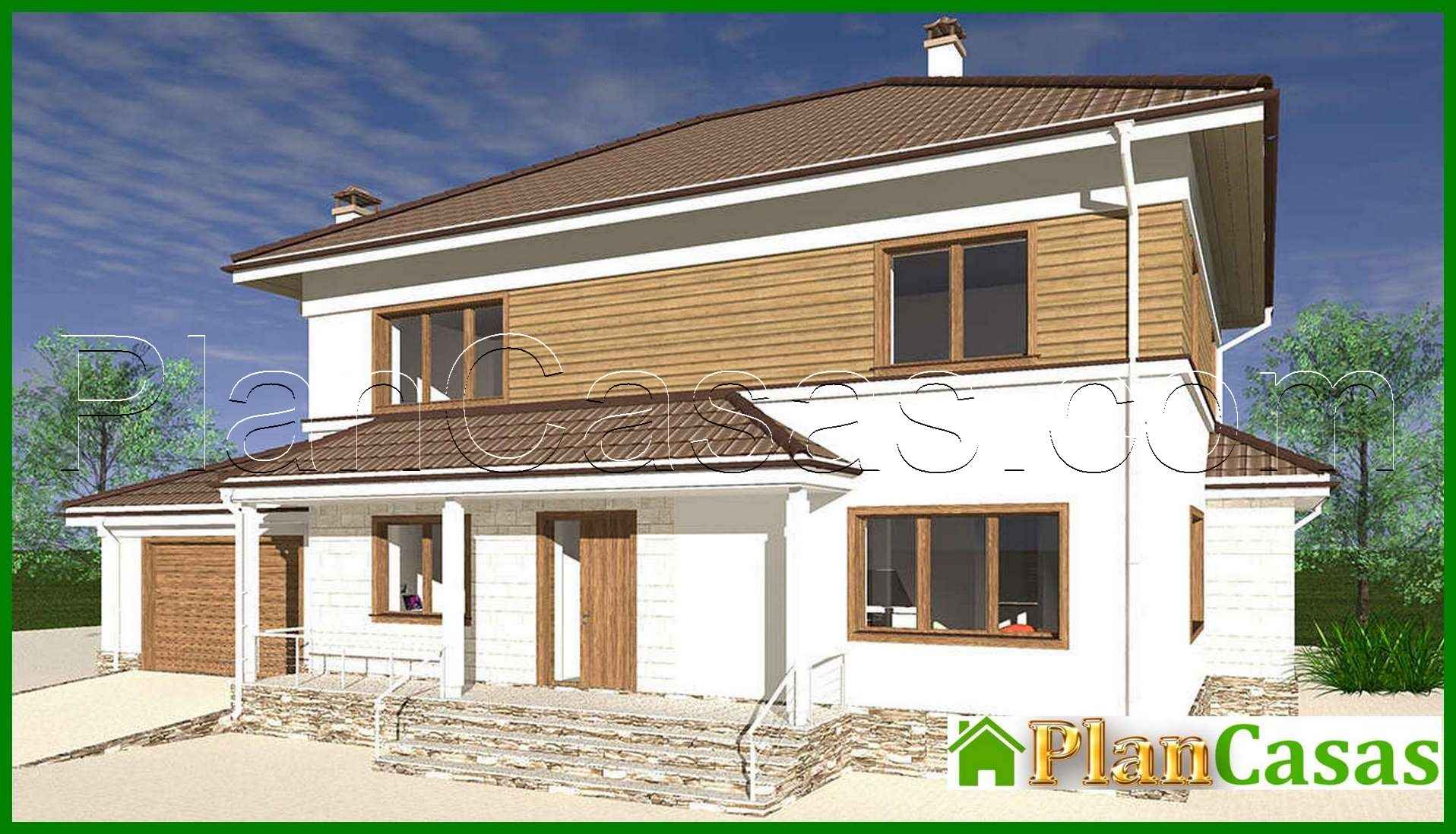 Plan of a huge cottage with a basement with a total area of 285 square meters house plan