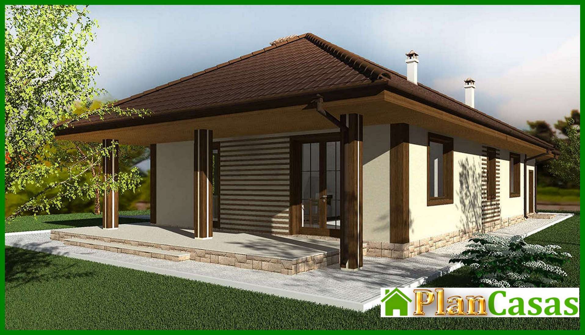 Visualization gallery - One storey house project