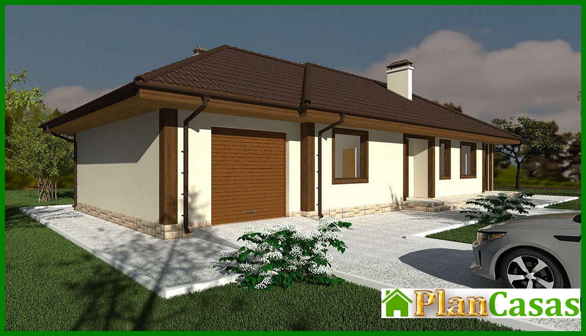 Visualization gallery - One storey house project