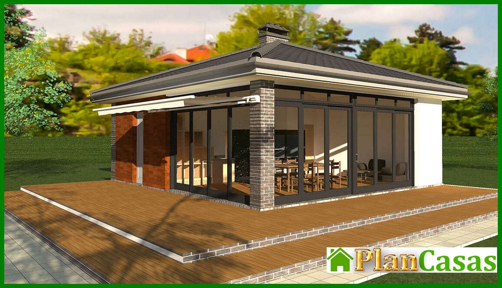 Small house project house plan