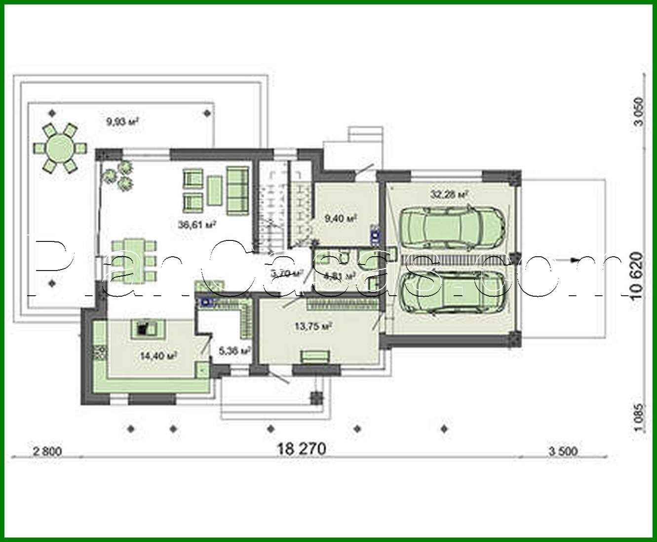 Visualization gallery - Beautiful mansion in a modern style