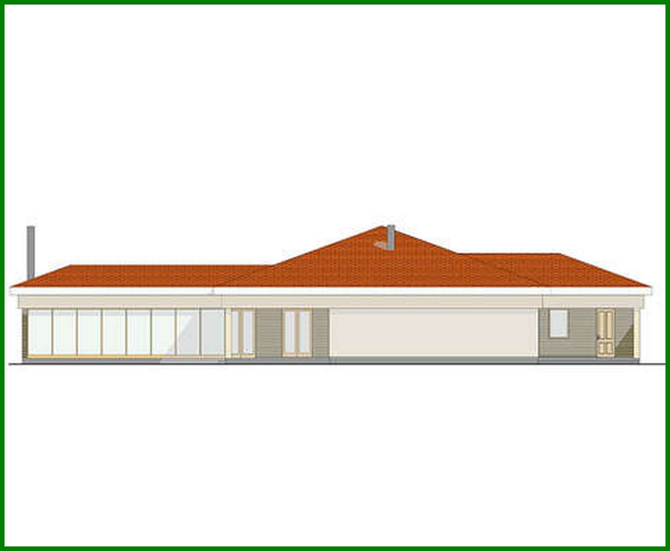 Visualization gallery - Architectural project of a house on several blocks