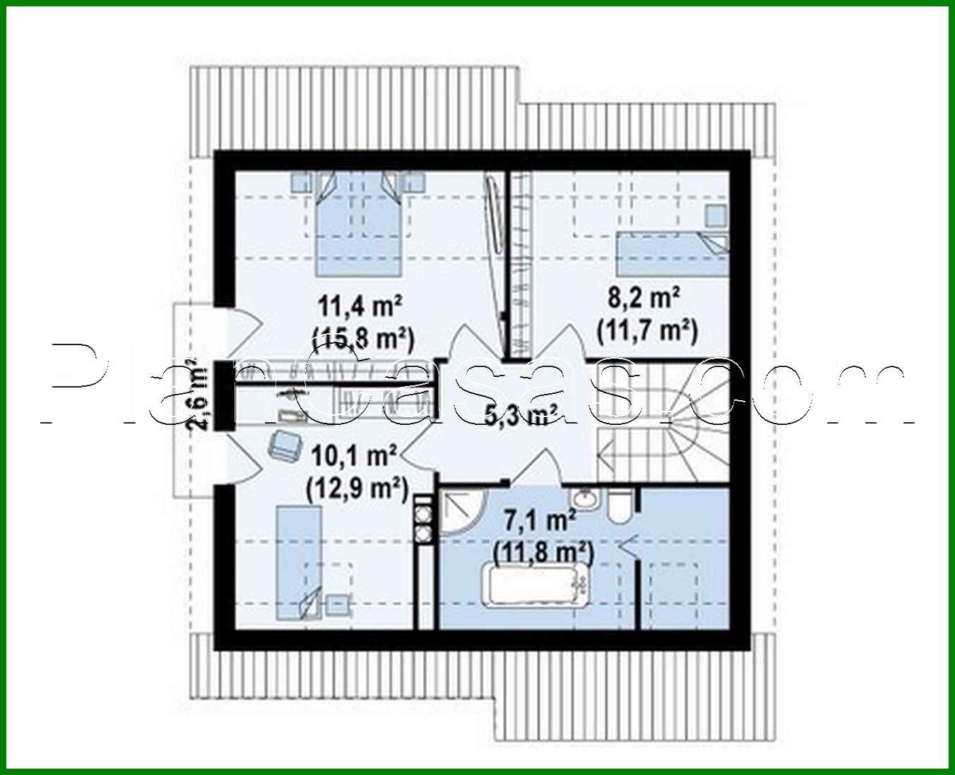 Visualization gallery - House project with an office on the ground floor