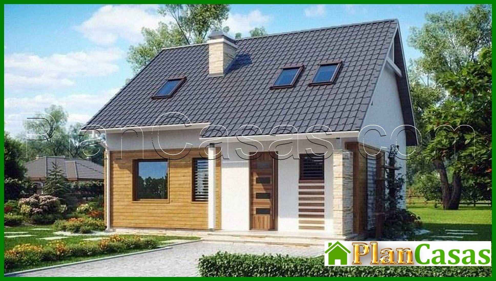 House project with an office on the ground floor house plan