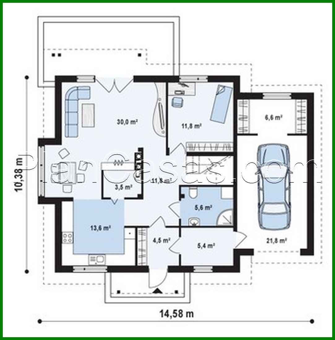 Visualization gallery - House project with an attic above the garage
