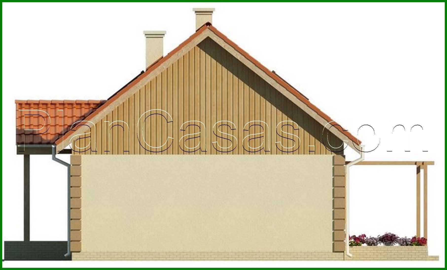 Visualization gallery - The project of a cozy house with an additional bedroom