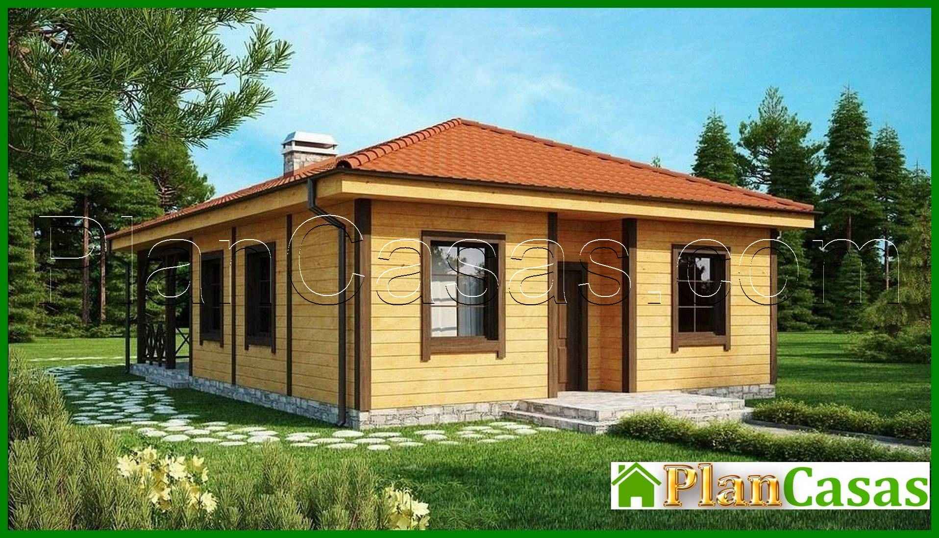 House project with a large covered terrace house plan