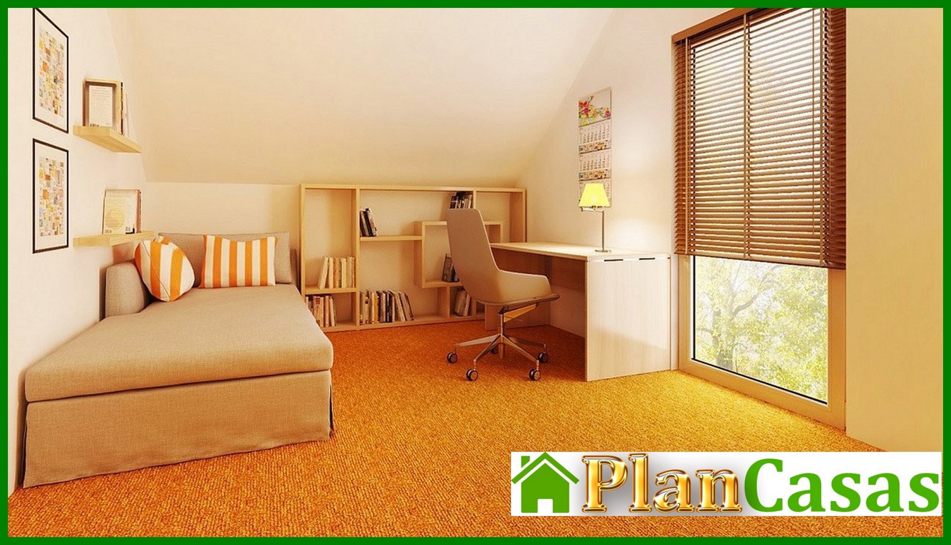 Visualization gallery - The project of a small cottage with an attic