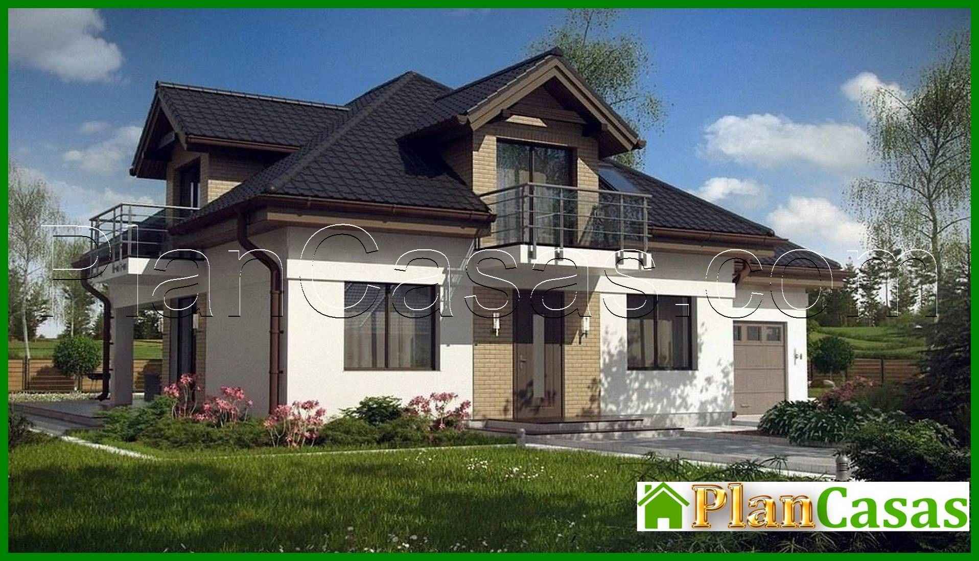 Visualization gallery - The project of the house in a traditional style with an office on the ground floor