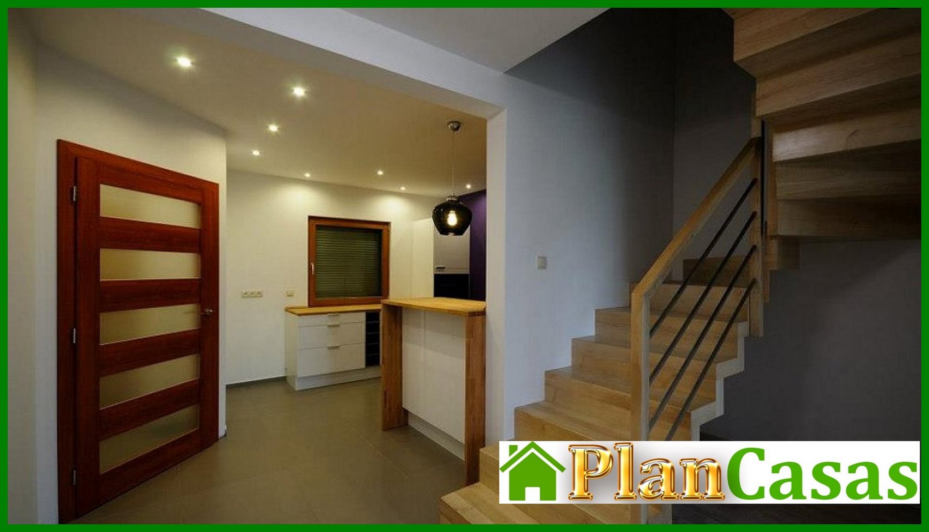 Visualization gallery - Project of a house with a high attic wall