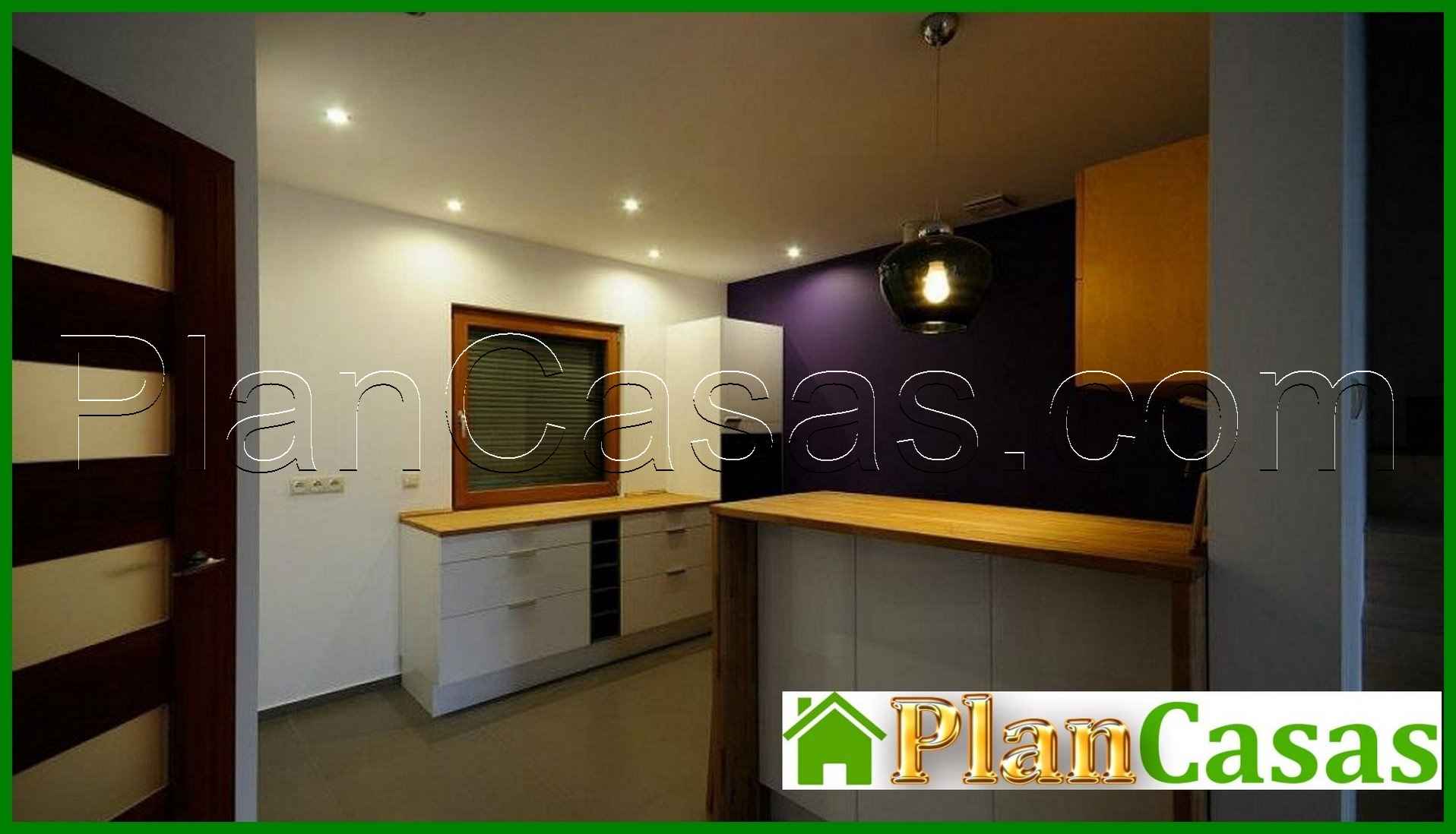 Visualization gallery - Project of a house with a high attic wall