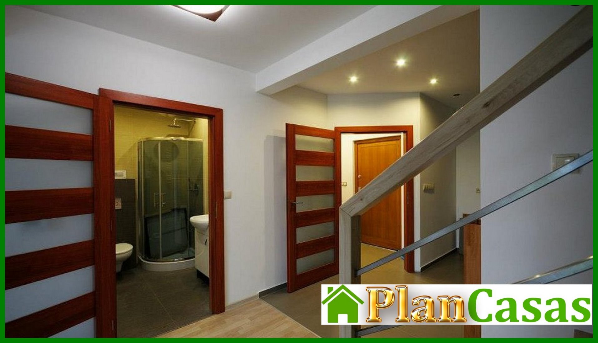 Visualization gallery - Project of a house with a high attic wall