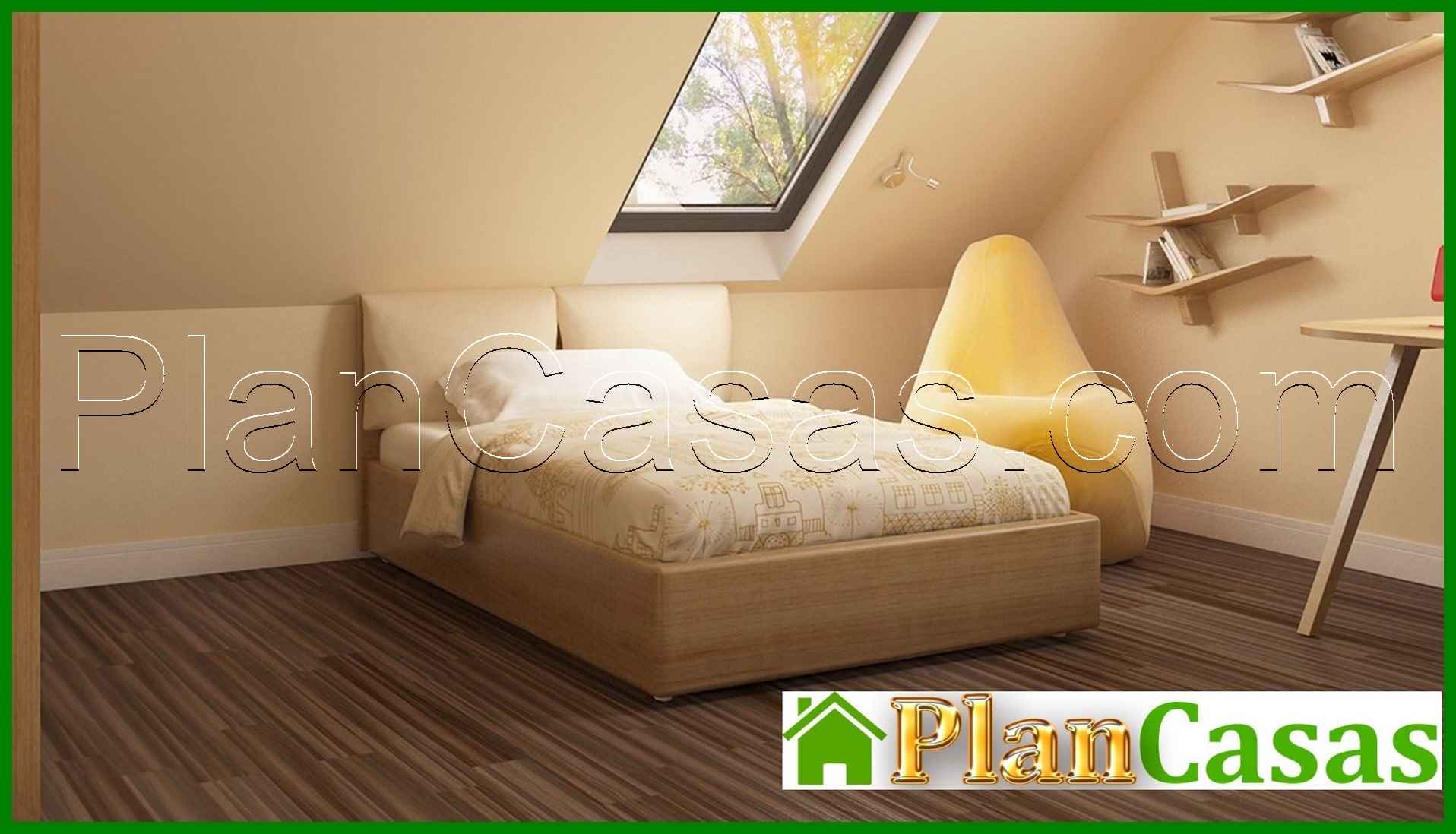 Visualization gallery - Project of a house with a kitchen on the south side