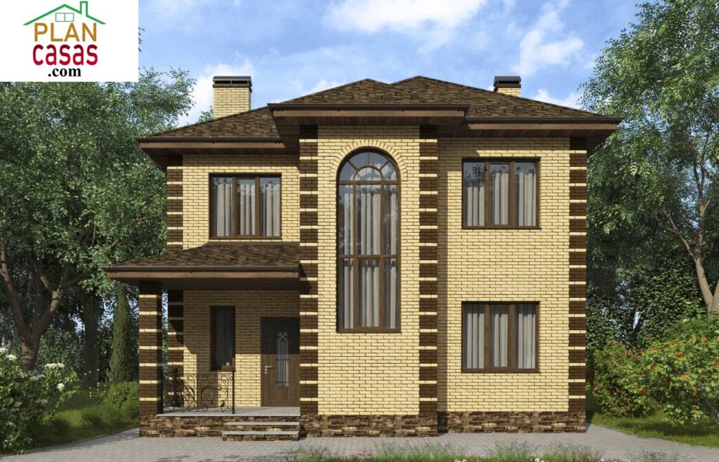 Two storey cottage house plan