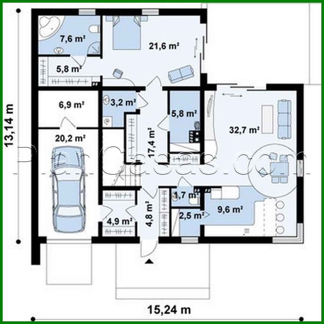 Visualization gallery - The project of a large mansion in the Art Nouveau style