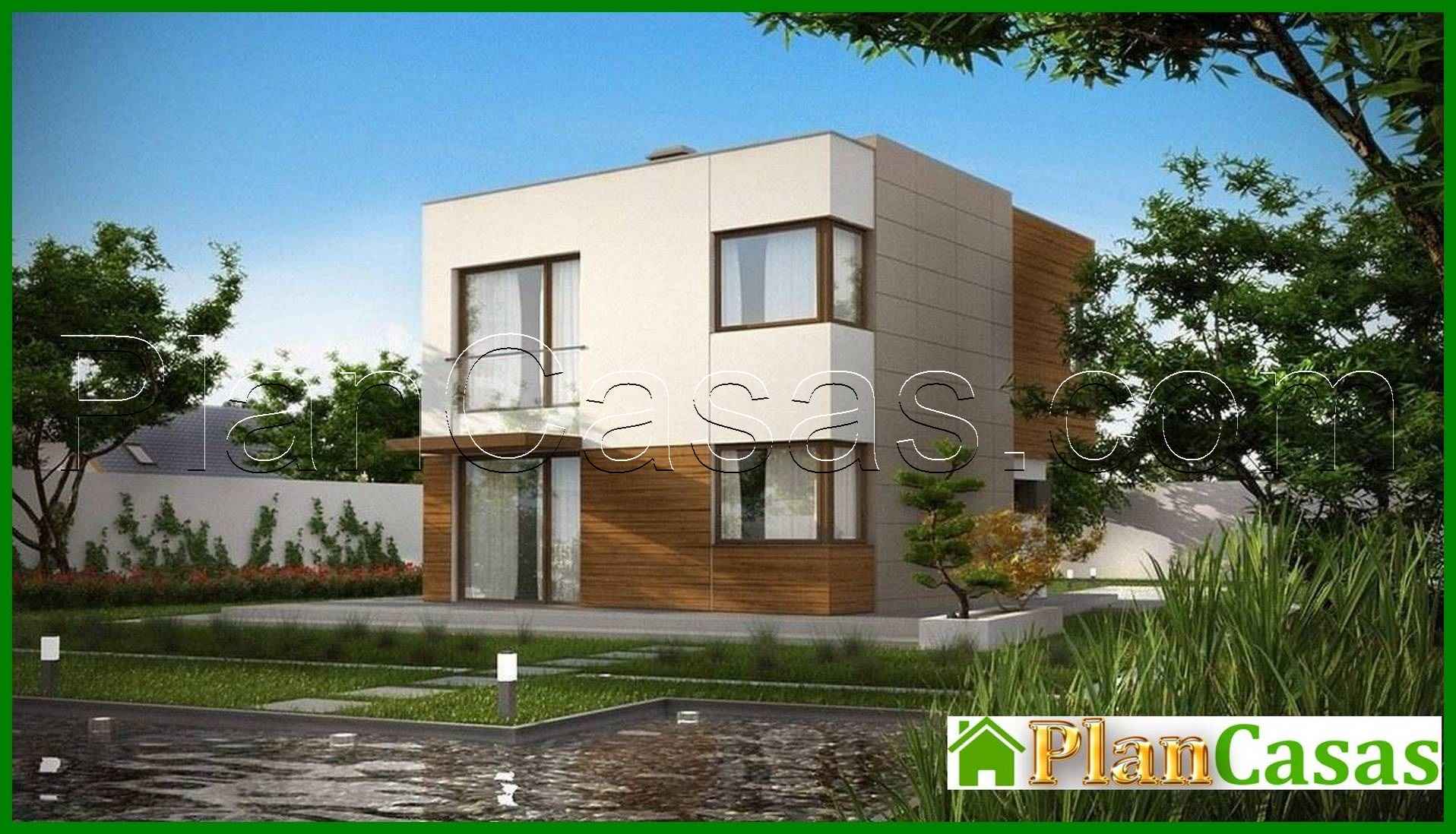 Visualization gallery - The project of a small cottage with three comfortable bedrooms