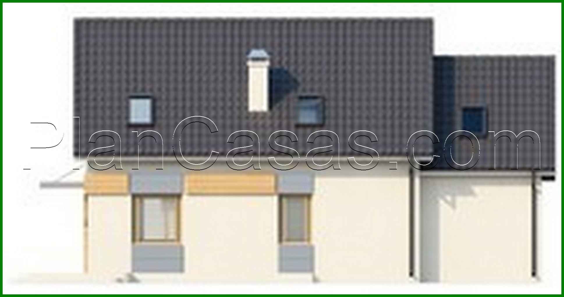 Visualization gallery - The project of a classic house with modern elements