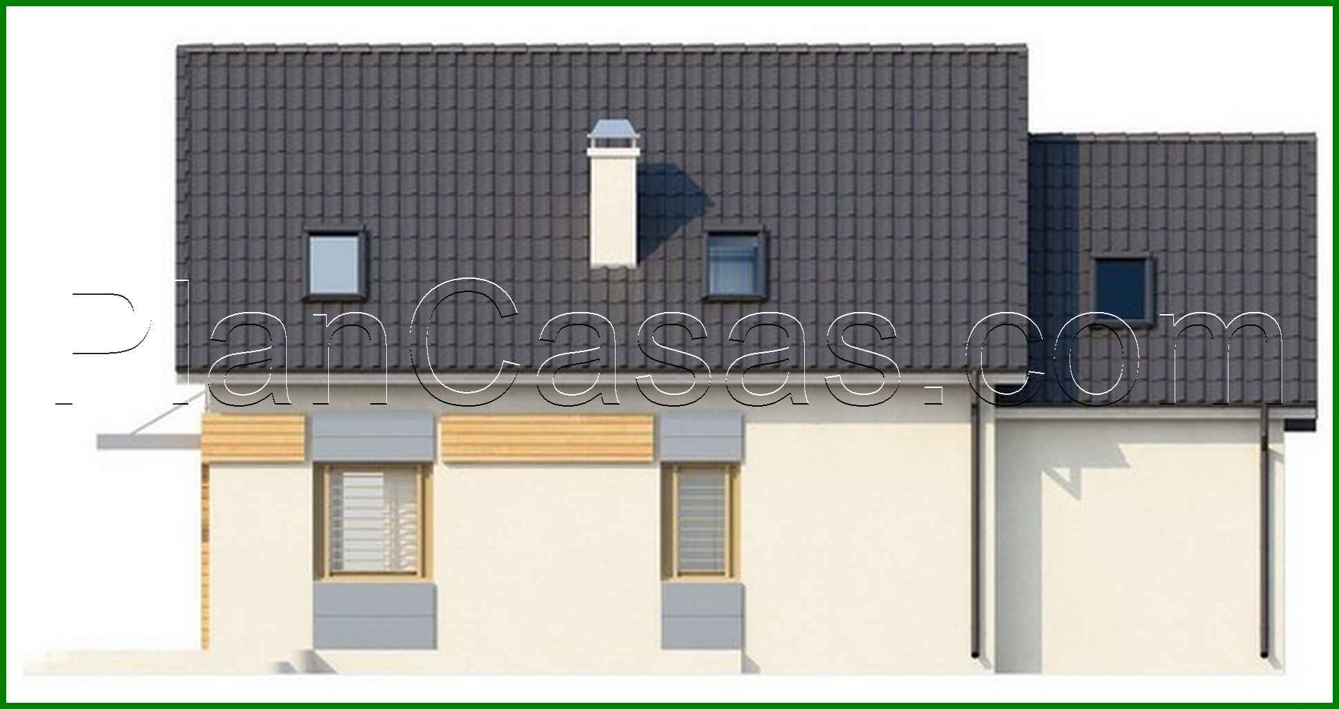 Visualization gallery - The project of a classic house with modern elements